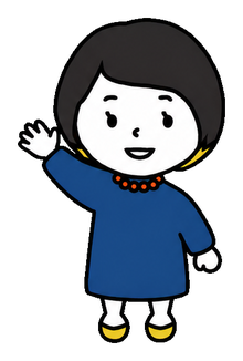 おかゆちゃん(手を振るキャラクター)